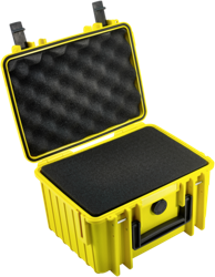 B&W Vanjski Kofer Tip 2000 žuti s prethodno izrezanim pjenastim umetkom