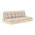 KARUP DESIGN Bež sklopiva sofa 196 cm Base, 196x110x72 cm