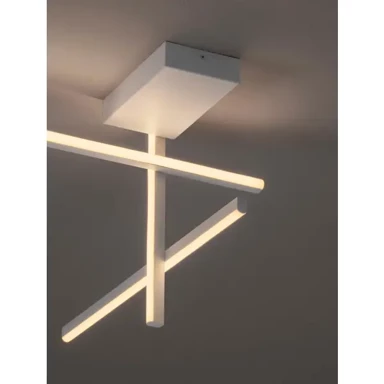 NOVA LUCE Stropna svjetiljka Antama LED 25 W, 955 lm, 3200 K, IP20 NL9081833, bijela