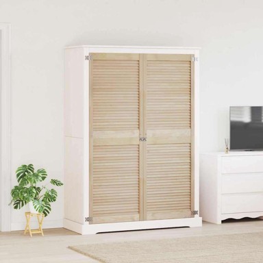 Vrata ormara, 170 x 59,5 x 2,1 cm, masivna borovina, smeđa, 2 komada