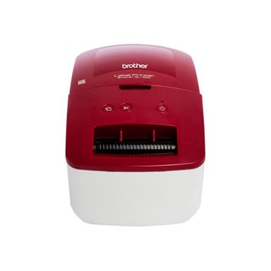 BROTHER Printer za naljepnice QL-600R, termalni, crveni