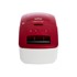 BROTHER Printer za naljepnice QL-600R, termalni, crveni