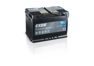 EXIDE Akumulator 77Ah D+ EA770 27,8x17,5x19,0 (760A)