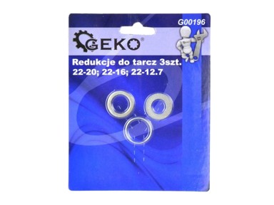 Set redukcijskih prstenova 22 mm na 20, 16 i 12,7 mm, 3 kom.