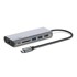 BELKIN USB hub AVC008BTSGY USB, USB-C, 2x USB-A, 1x USB-C, 1x HDMI, 1x ethernet, 1x SD, sivi