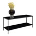 HOUSE NORDIC Crni TV stol 36x45 cm Vita