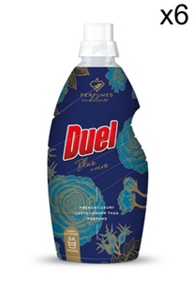 DUEL Omekšivač za rublje Blue Noire, 1,6 l, 6 kom