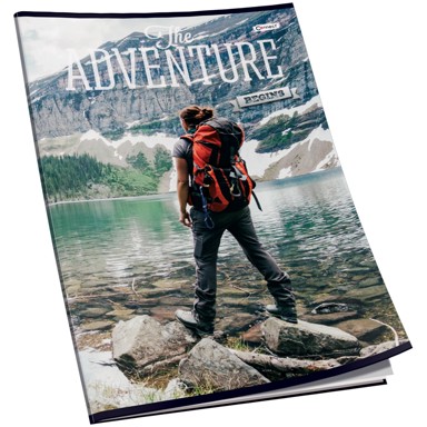 CONNECT Bilježnica A4 Č 40L 80g mat+lak