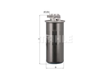 MAHLE Filter nafte AUDI KL 454 A-6 2.7-3.0TDI 04