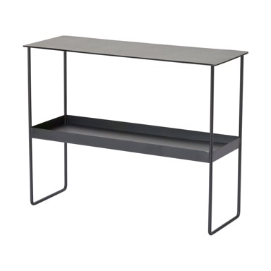 LIND DNA Pomoćni stol Bull 29x78 cm metalni crni