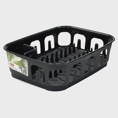 CURVER Ocjeđivač posuđa Essentials 39 x 29 x 10,1 cm, crni