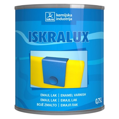 ISKRA Sintetski lak ISKRALUX RAL 9003 BIJELI 2,5 L