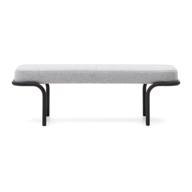 KAVE HOME Svijetlo siva klupa Compo