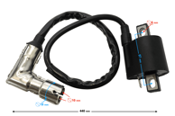MORETTI Auto antena 34 cm 5 mm adapter ANT02