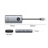 ORICO Docking stanica PW11, 6 u 1, USB-C, HDMI 4K, 2.5G Ethernet, PD 100 W, siva