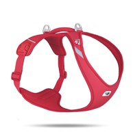 CURLI Oprsnica za pse Belka Air-Mesh XXXXL, crvena