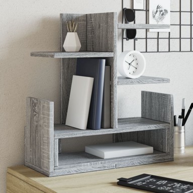 Organizator za stol boja hrasta 49x20x52,5 cm konstruirano drvo