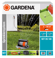 GARDENA Pravokutni raspršivač OS 140 Set