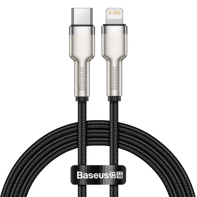 BASEUS USB kabel tip C, Lightning, 20 W, 1 m