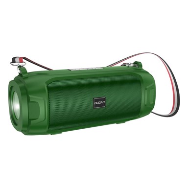 DUDAO Bluetooth zvučnik Y1XS s FM-radiom i solarnim punjenjem, zeleni