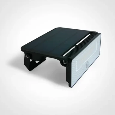 Solarno svjetlo, 12W, CW, IP54, senzor, DM65748/B/C, crno