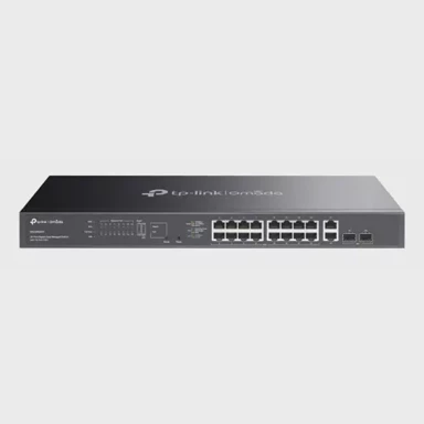 TP-LINK Switch ES220GMP, upravljani, niska razina buke 41.5 dB, MTBF 310550 h, firmware nadogradiv