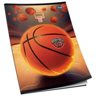 EDUCA Bilježnica, crte, A5, 52 lista, 55 g, lak