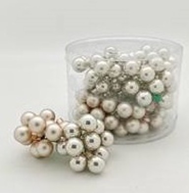 Staklene kuglice na žici 144 kom, biserne