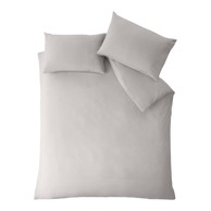 CATHERINE LANSFIELD Posteljina So Soft Easy Iron za krevet za jednu osobu 135x200 cm siva