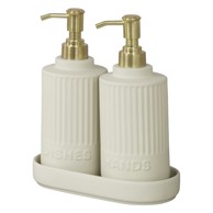 WENKO Držač za deterdžente Heidi, keramički, krem