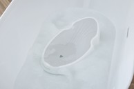 SHNUGGLE Potpora za kupanje bebe, 0–6 mjeseci, bijelo-siva