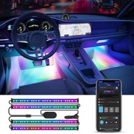 GOVEE LED rasvjeta set RGBIC, za auto interijer