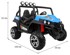 Buggy na akumulator Grand 4x4 Lift Strong, plavi, dvosjed
