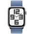 APPLE Pametni sat SE aluminijski 44mm srebrni, Sport Loop, plavi