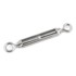 Zatezač užeta s dvije ušice M8, inox, 10 kom.