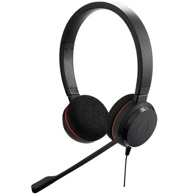JABRA Slušalice Evolve 20SE MS Stereo, naglavne, žične, USB-A, za ured i pozivni centar, crna