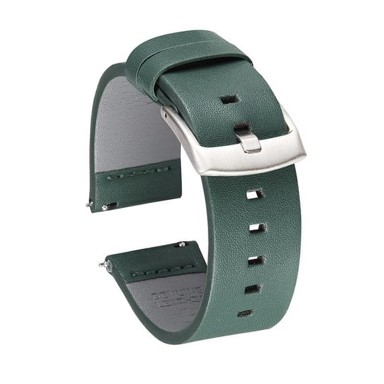 B-STRAP Fine Leather remen za Xiaomi Amazfit GTS, green