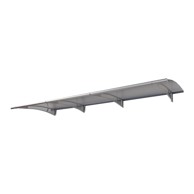 GUTTA Nadstrešnica akril 4 mm PT/L 270;2700x950x170 mm, prozirna