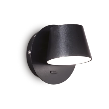 Zidna lampa Gim, LED, AP, crna