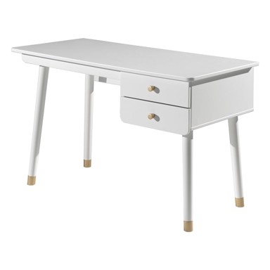 VIPACK Bijeli dječji stol od borovine Billy