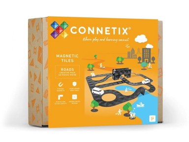 CONNETIX Magnetni set za izgradnju Cesta, 48 dijelova