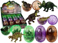 Figurica dinosaura u jajetu 3 boje 9 cm