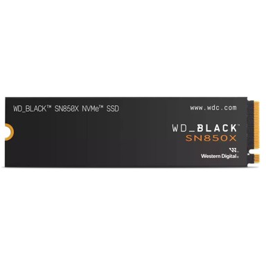 WESTERN DIGITAL SSD disk Black SN850X, 8TB, M.2 2280 PCIe 4.0, WDS800T2X0E