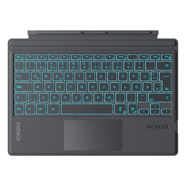 INATECK Tipkovnica Surface Go 1-4 QWERTZ siva internacionalna