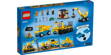LEGO City Građevinski strojevi i dizalica s razbijačem 60391