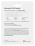 MICROSOFT Softver Microsoft 365 Family, jednogodišnja pretplata, 6 korisnika
