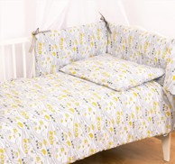 BABYMATEX Set posteljine TRENDY, 100x135, 3 dijela, Bageri