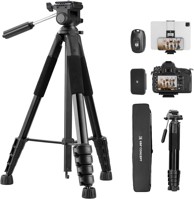 K&F CONCEPT Lagani aluminijski stativ za kameru s torbom, 190 cm