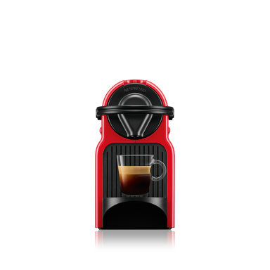 KRUPS Aparat za kavu na kapsule XN 1005 Inissia Nespresso Ruby, crveni