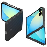 SPIGEN AirSkin Aramid maskica za Samsung Galaxy Z Flip 7, crna